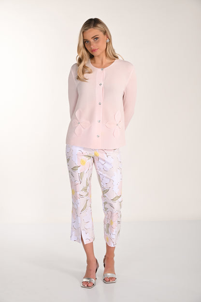 Floral Pull-On Trousers – Frank Lyman #266156