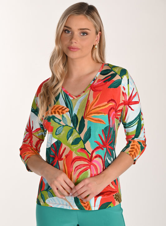 High Tropical Landscapes – The Silky Knit by Frank Lyman #266376