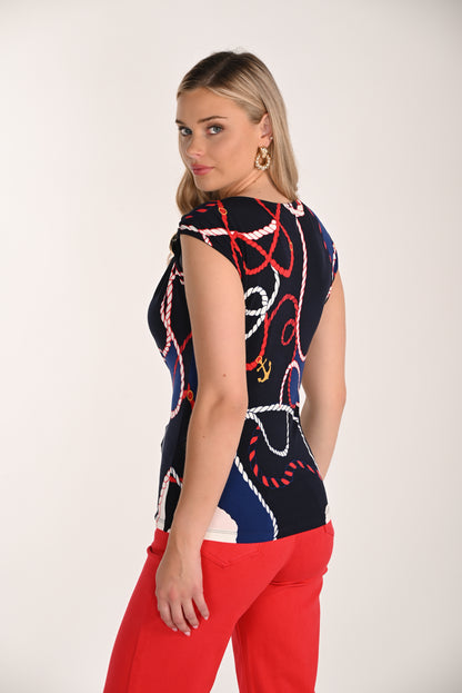 Élégance Garde-Côtière – Le Haut Frank Lyman #266422