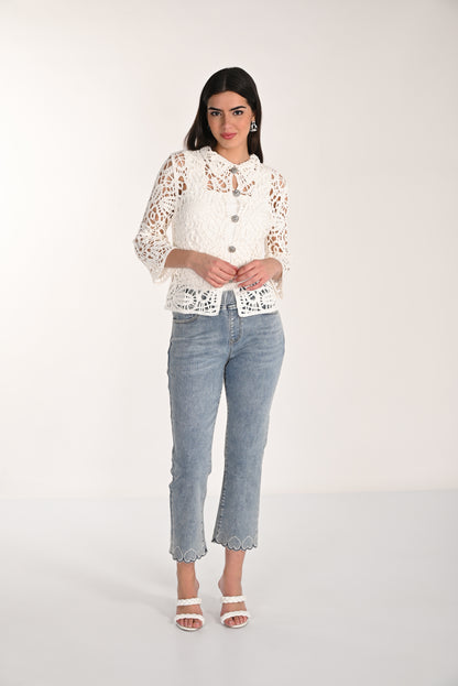 Jean Romantique – Le Jean à Cœur Frank Lyman  #266558