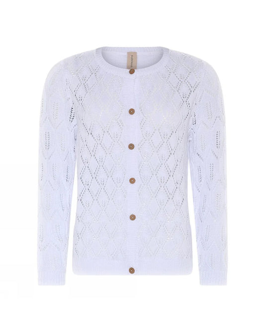 The Radiance of White - The Skovhuus Cardigan: #2901