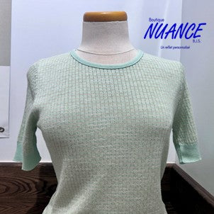 Bright Mint Freshness - The Skovhuus Sweater #3465