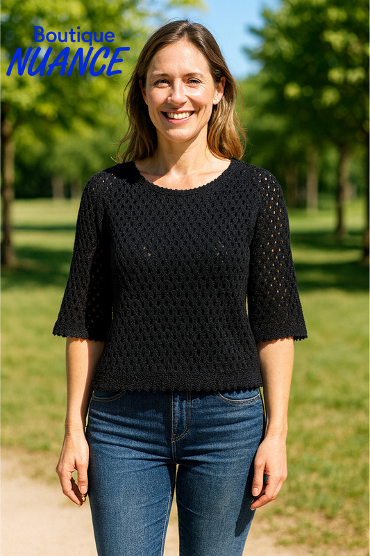 Chandail en Tricot Soyeux -Skovhuus #3845