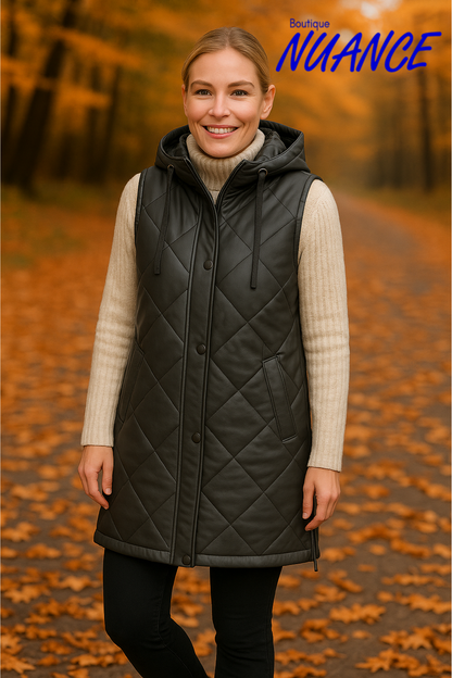 Manteau long sans manches élégance d’Espagne –   MCM #5515