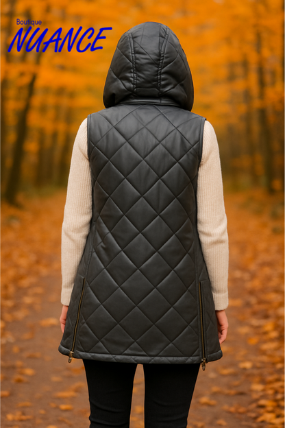 Manteau long sans manches élégance d’Espagne –   MCM #5515