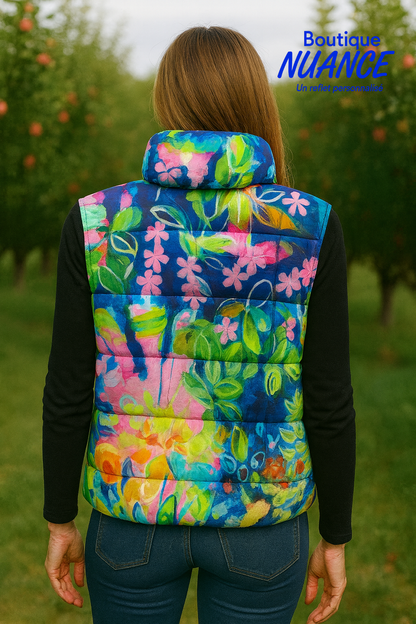Not Klimt's Apple Tree – Reversible jacket designed by Claire Desjardins