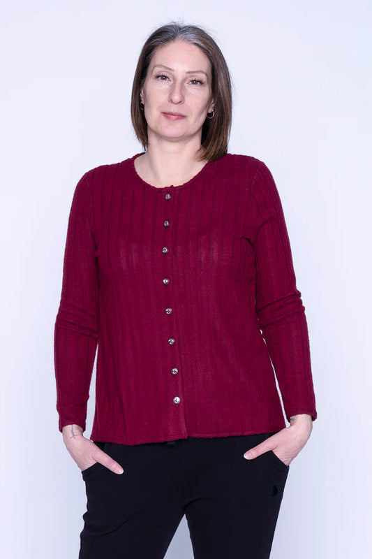 L’Éclat Côtelé : Le Cardigan ISCA #7023-6035