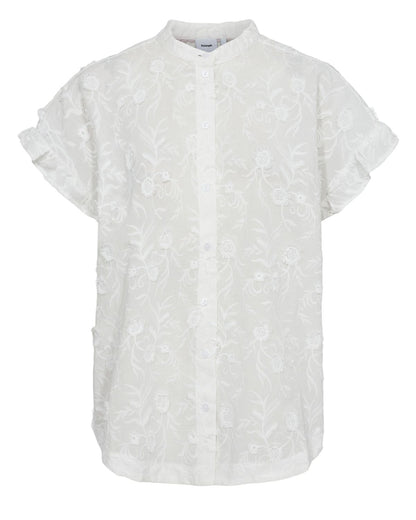 Chemisier en coton brodé, par NÜMPH #705260