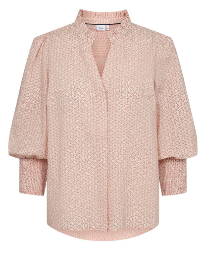 Chemisier raffiné au look bohème, imprimé délicat, par NÜMPH #705406