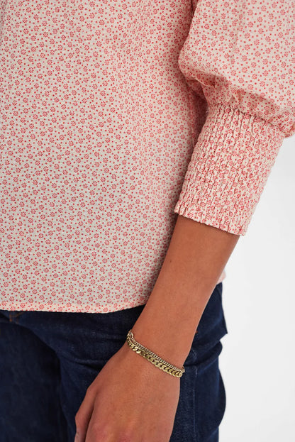 Chemisier raffiné au look bohème, imprimé délicat, par NÜMPH #705406