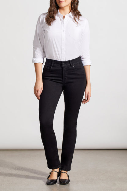 Sophia Curvy Straight Leg Jeans, by TRIBAL #7572V-5050