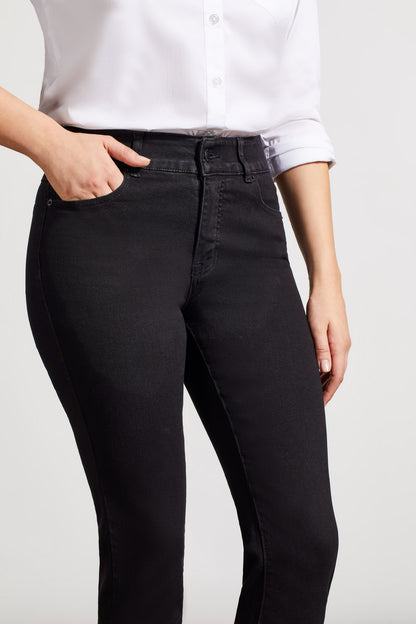 Sophia Curvy Straight Leg Jeans, by TRIBAL #7572V-5050