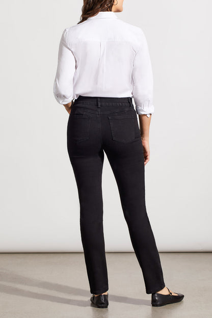 Sophia Curvy Straight Leg Jeans, by TRIBAL #7572V-5050