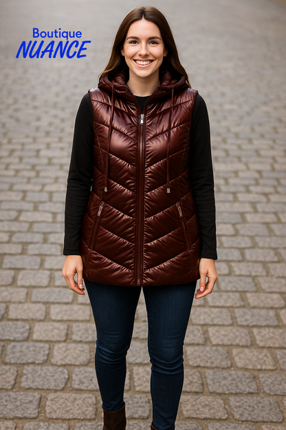 Autumn Splendor – The Sleeveless Quilted Coat MCM #5520