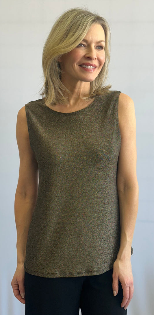 Éclat Bronze – La Camisole Scintillante Soft Works #82067