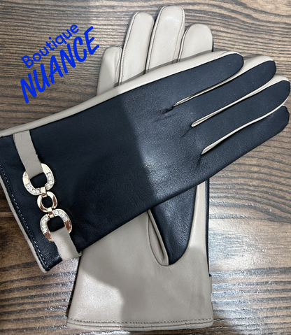 Élégance Bijoux – Les gants en cuir Bedard #A5-1875