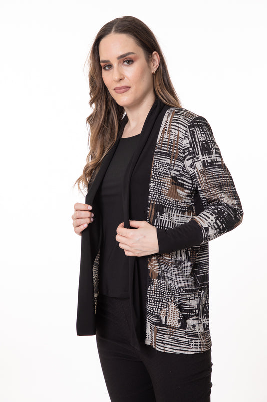 Abstract Elegance Canvas – The Bali Jacket #8762