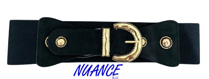 Noir et Or - La Ceinture Frank Lyman #A25303