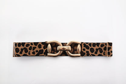 Leopard Gold Sparkle - The Frank Lyman Belt #A25306