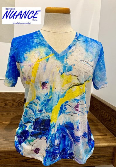 Tide of Colorful Sparkles - The Alison Sheri Sweater #A45281