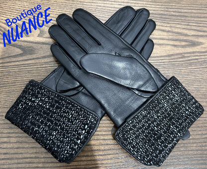 Élégance Réversible – Les Gants en Cuir Bedard #A5-3937
