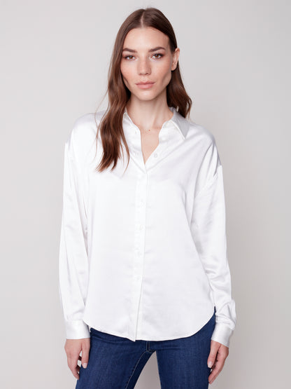 Blouse made by Charlie B # C4489_678B_276