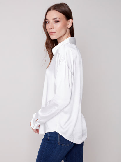 Blouse made by Charlie B # C4489_678B_276