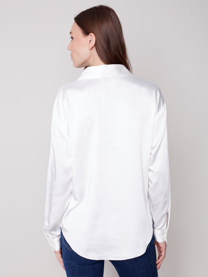 Blouse made by Charlie B # C4489_678B_276