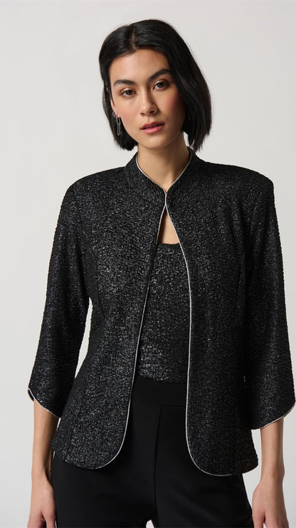 Foiled Textured Knit Two-Piece Set by Joseph Ribkoff #234261