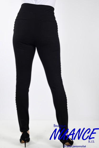 Pantalon noir stylé de Frank Lyman # 233922U