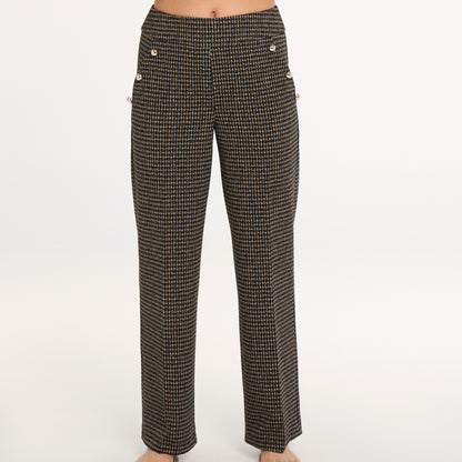 Elegant Printed Sophistication - The Devia Pants #F636P