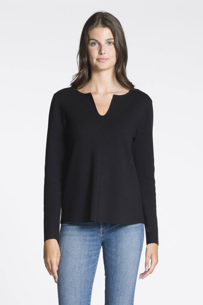 Simplicité Structurée – Le Haut DKR & COMPANY à Effet Côtelé au Dos #HM-60067