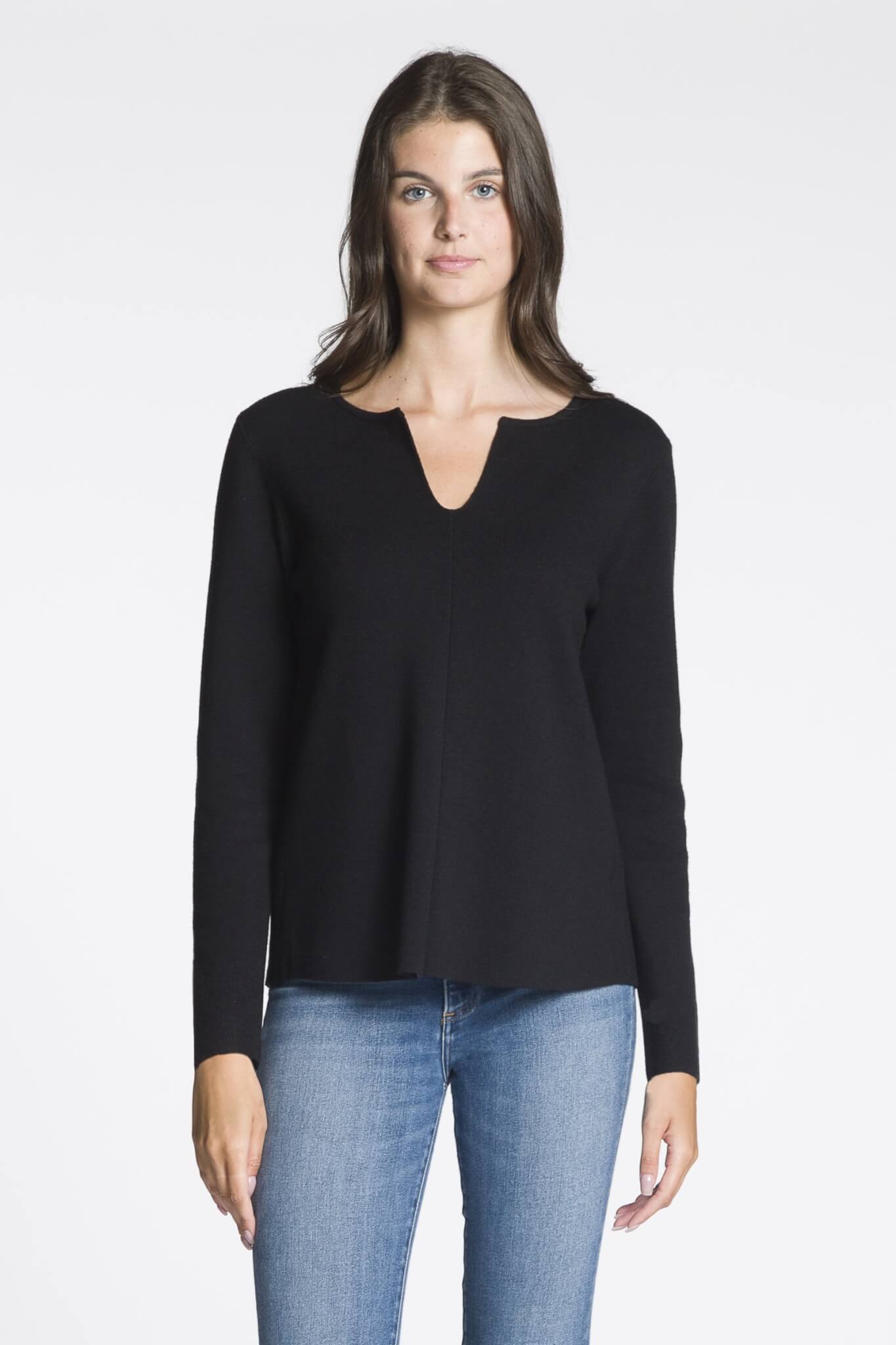 Simplicité Structurée – Le Haut DKR & COMPANY à Effet Côtelé au Dos #HM-60067