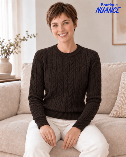 Classic Cable-Knit – DKR & Company #HM-62538