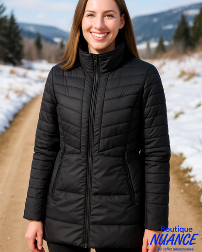 Duvet d’Élégance Thermique – Le Manteau Tribal #1212O-3689