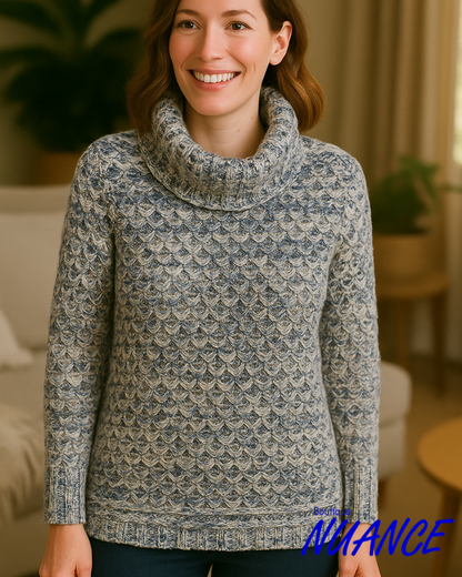 Cozy Glow – The ORLY Turtleneck Knitwear #30111
