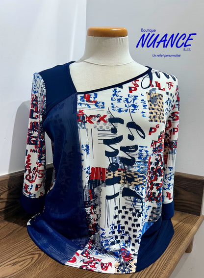 Abstract Fashion - Crystal Fashion Sweater #S15-11246