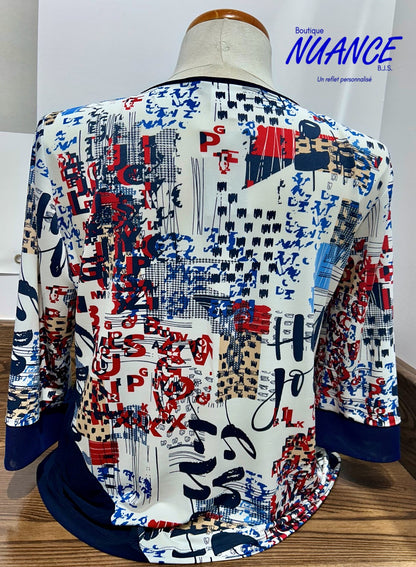 Abstract Fashion - Crystal Fashion Sweater #S15-11246