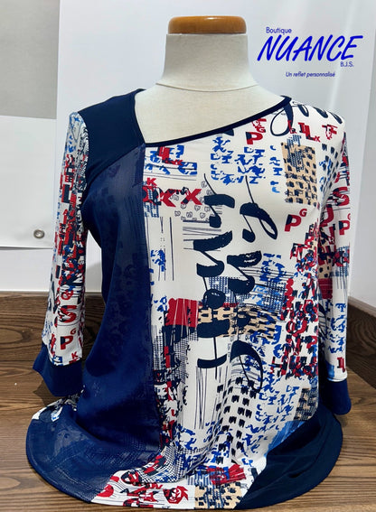 Abstract Fashion - Crystal Fashion Sweater #S15-11246