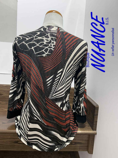 Elegant Golden Savannah – The Crystal Top #S25-11320