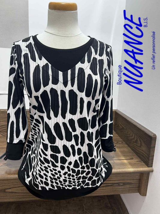 Refined Layered Elegance – The Crystal Top #S25-11313