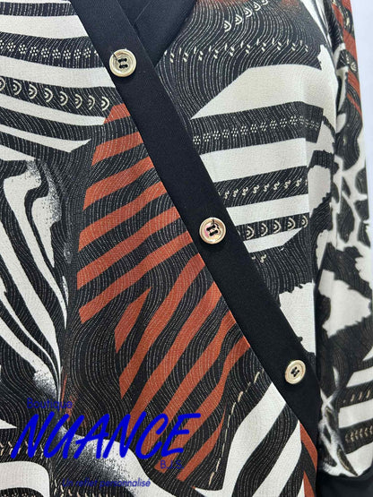 Elegant Golden Savannah – The Crystal Top #S25-11320