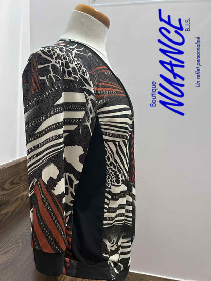 Elegant Golden Savannah – The Crystal Top #S25-11320