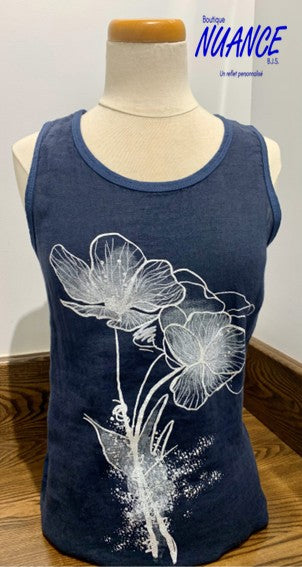 Bright Carousel Flower - The Femme Fatale Camisole S25-30T