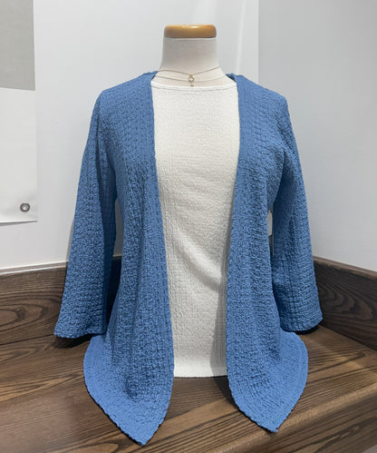 Veste ample en tissu texturé - Dévia #S404J