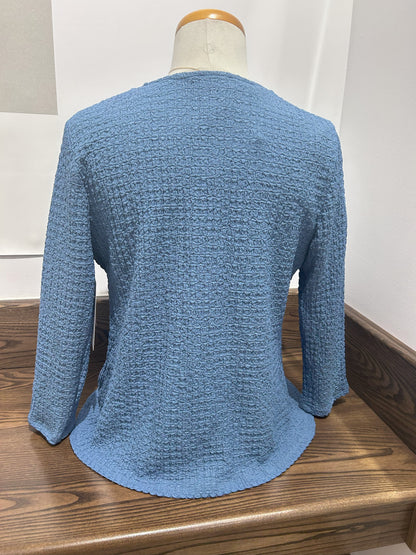 Veste ample en tissu texturé - Dévia #S404J