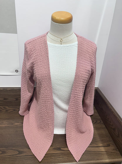 Veste ample en tissu texturé - Dévia #S404J
