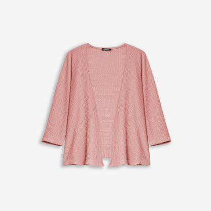Veste ample en tissu texturé - Dévia #S404J