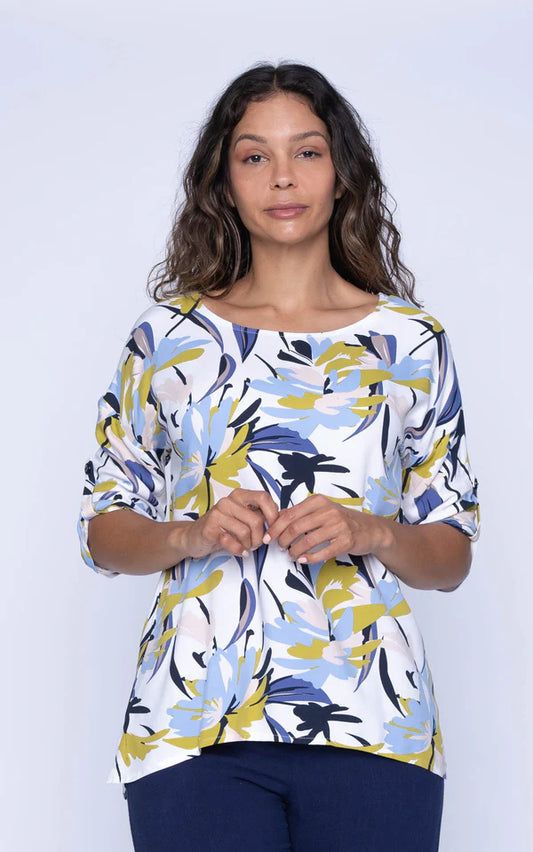 Fraîcheur florale signée ISCA - Chandail #8709-5043