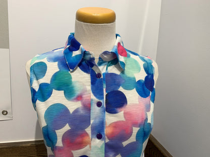 Éclat d'Été - Le Chemisier Sans Manches  Variations : #V8230